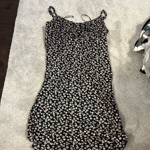 Navy flower dress women’s